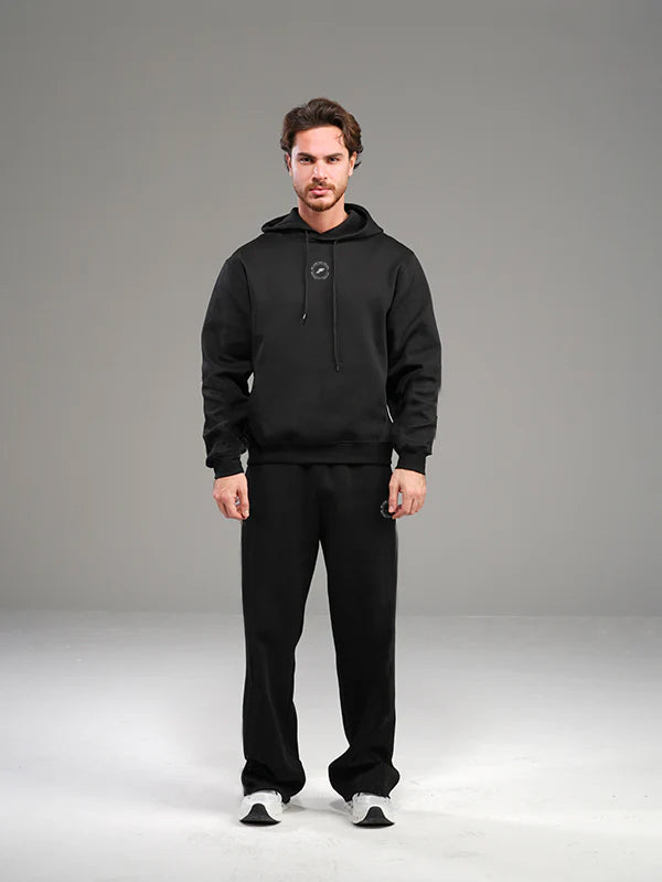 Set Hoodie with Wide Leg Pant